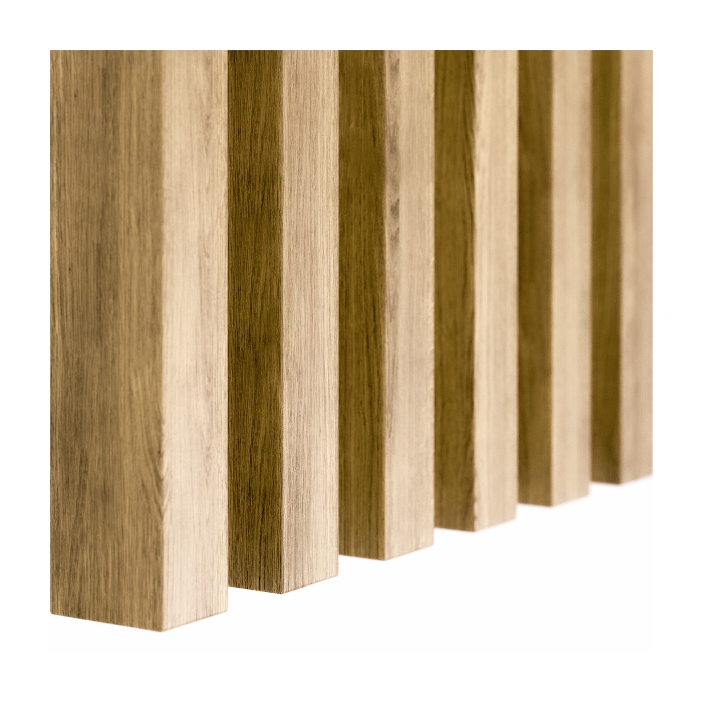 Lamele ścienne LAMEO 003 - dąb naturalny