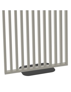 Samostatná stěna z lamel se základnou – Kašmír [30x60] 2