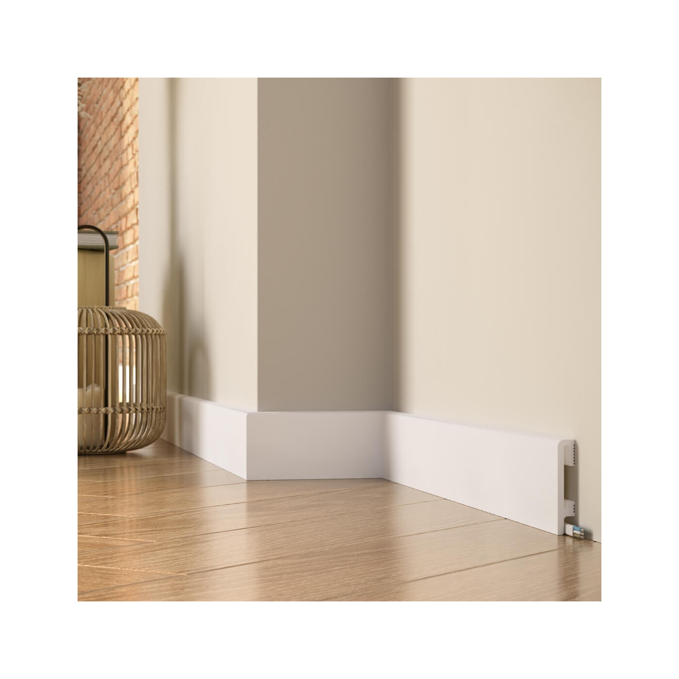 Wodoodporna listwa przypodłogowa DuroFit PF080 8cm - Premium Floor