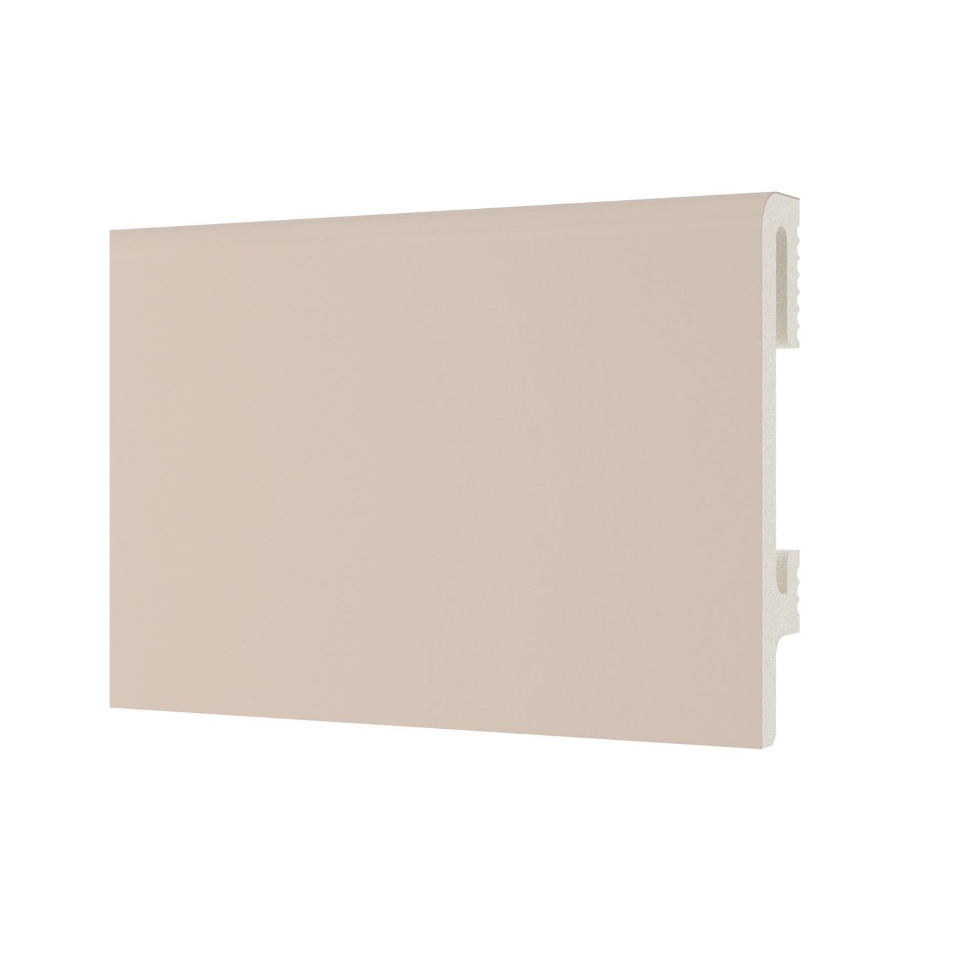 Maskująca listwa podłogowa Cappuccino DuroFit PF080C 8cm - Premium Floor