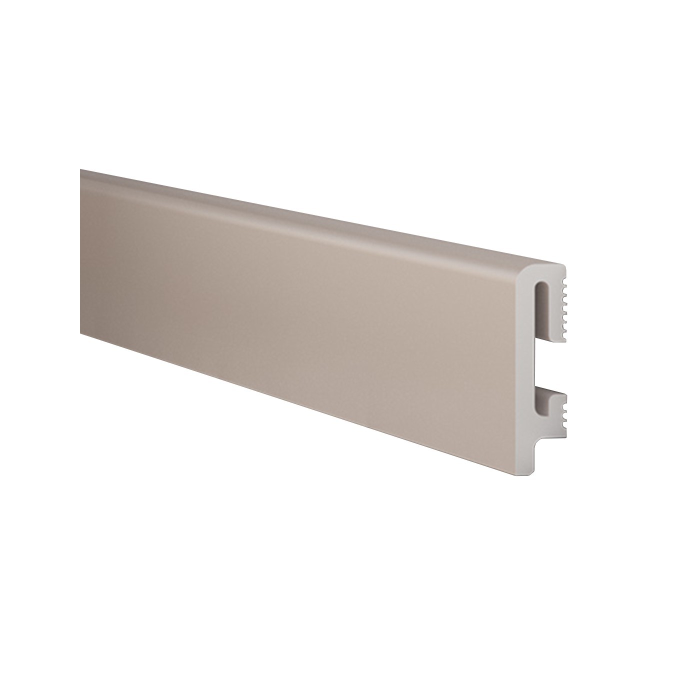 Maskująca niska listwa przypodłogowa Cappuccino DuroFit PF060C 6cm - Premium Floor