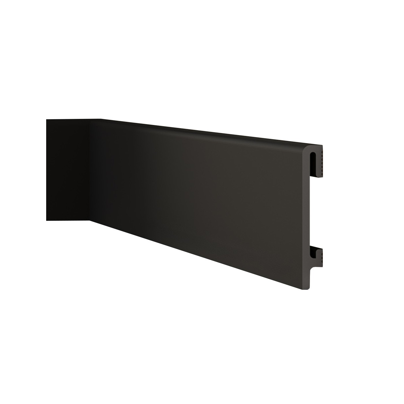 Czarna listwa przypodłogowa maskujące DuroFit PF100B 10cm - Premium Floor