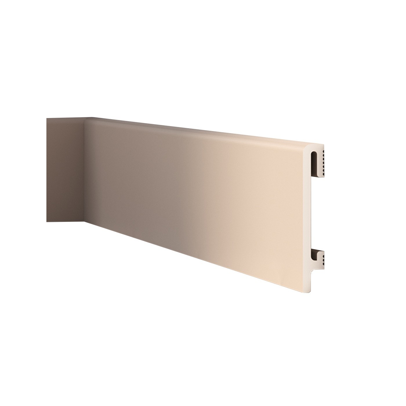 Beżowa listwa podłogowa Cappuccino DuroFit PF100C 10cm - Premium Floor