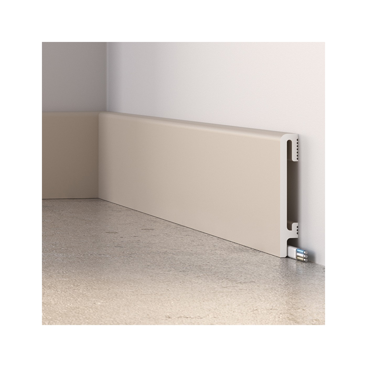 Dekoracyjna listwa podłogowa Kaszmir DuroFit PF100K 10cm - Premium Floor