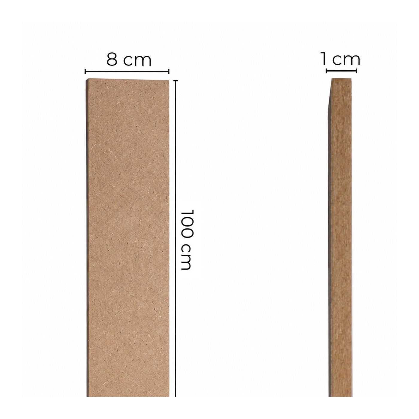 Malířské lišty pro kutily - anglické obložení 8cm