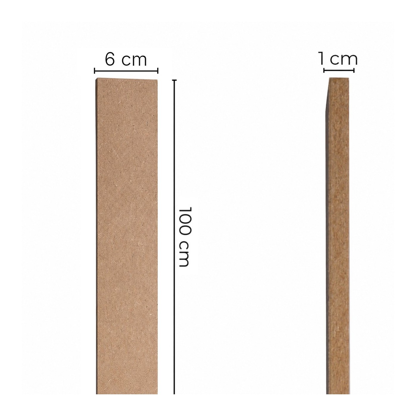 Malířské lišty pro kutily - anglické obložení 6cm
