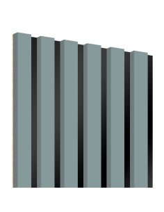 Lamele na czarnym panelu HDF Lameo Skandynawska Szarość