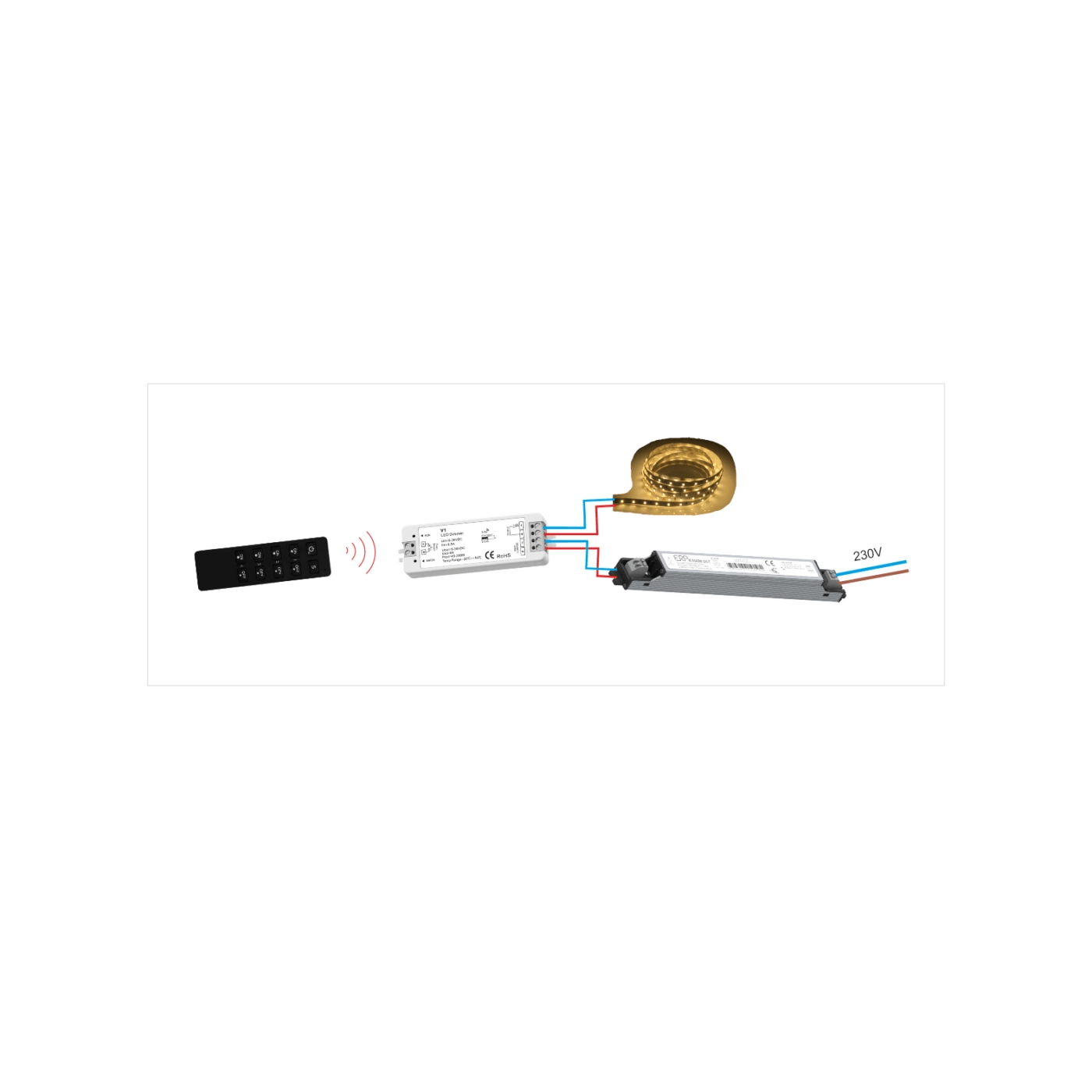 Přijímač pro LED žárovku [12-24V] ⭐ - lameo® shop