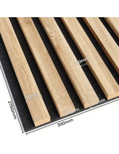 Lamely na plsti dub Sonoma [30x275 cm] - lameo® 2