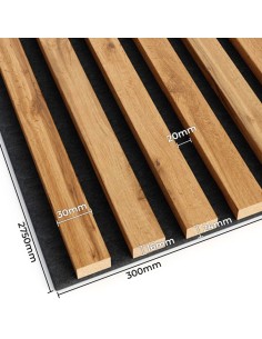 Lamely na plsti Dub wotan [30x275 cm] - lameo® 2