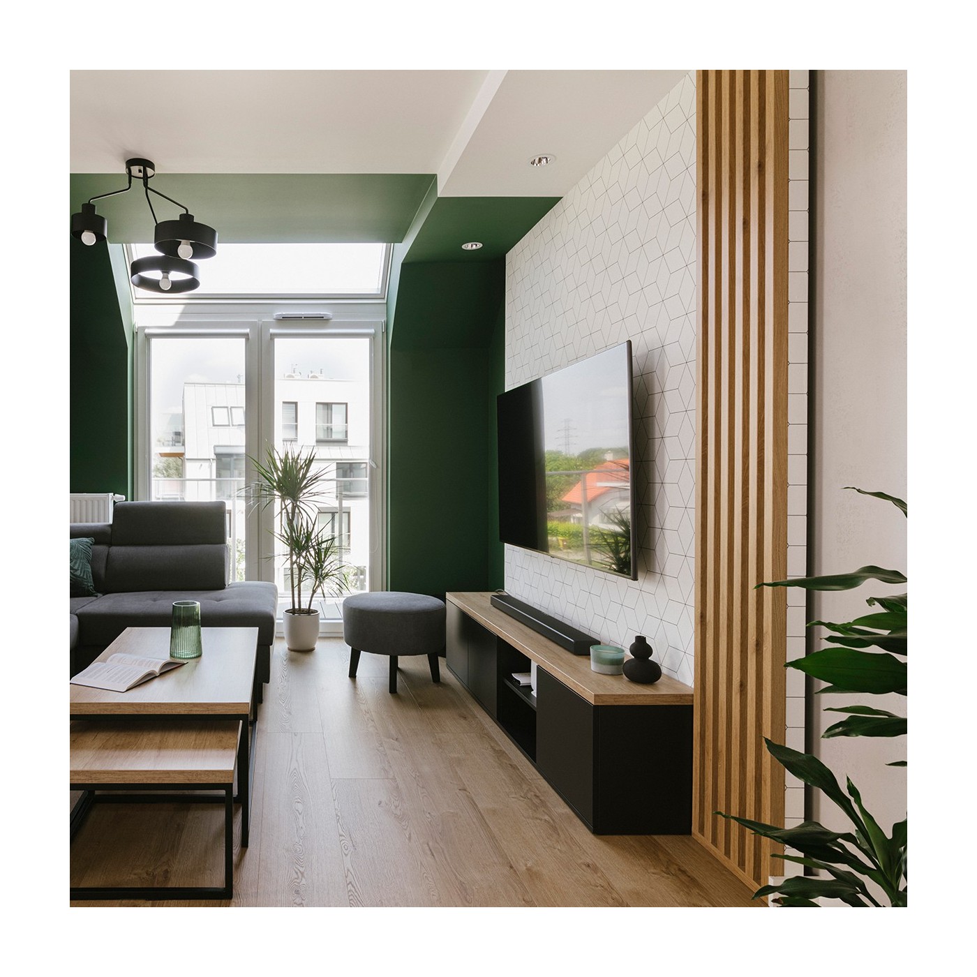 Lamely na plsti přírodní dub [30x275 cm] - lameo®