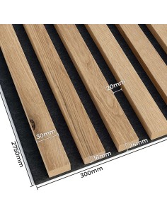 Lamely na plsti Dub artisan [30x275 cm] - lameo® 2