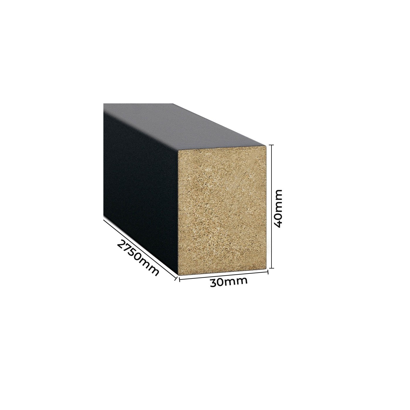 Lamely Standard Černá matná ⭐ [30x40] - Oficiální internetový obchod Lameo®