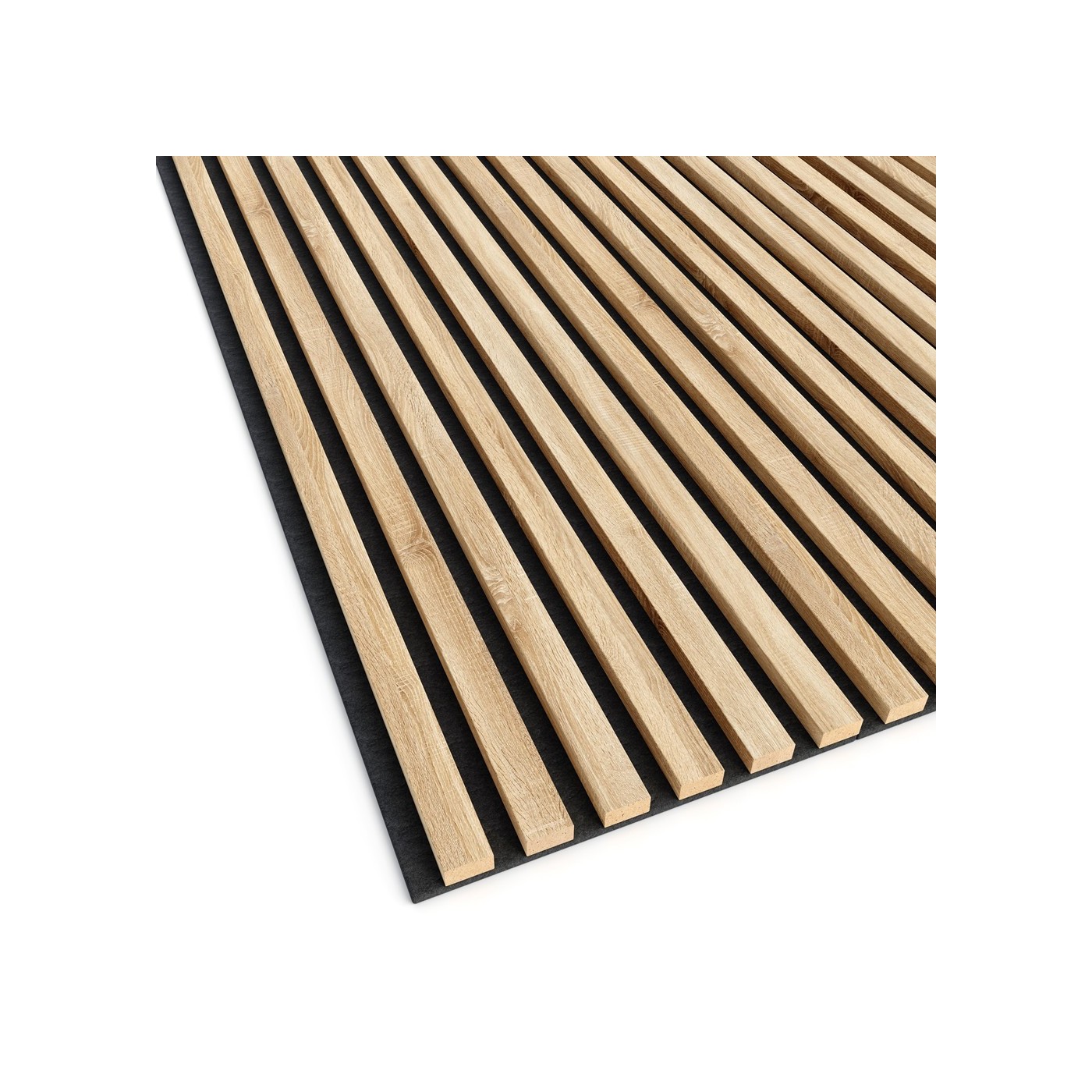 Lamele na filcu drewniane