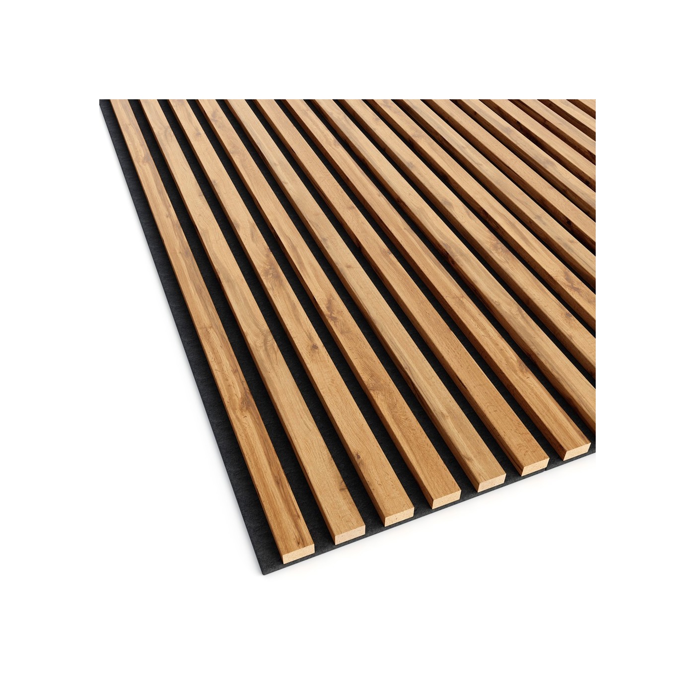 Lamele akustyczne drewniane dąb