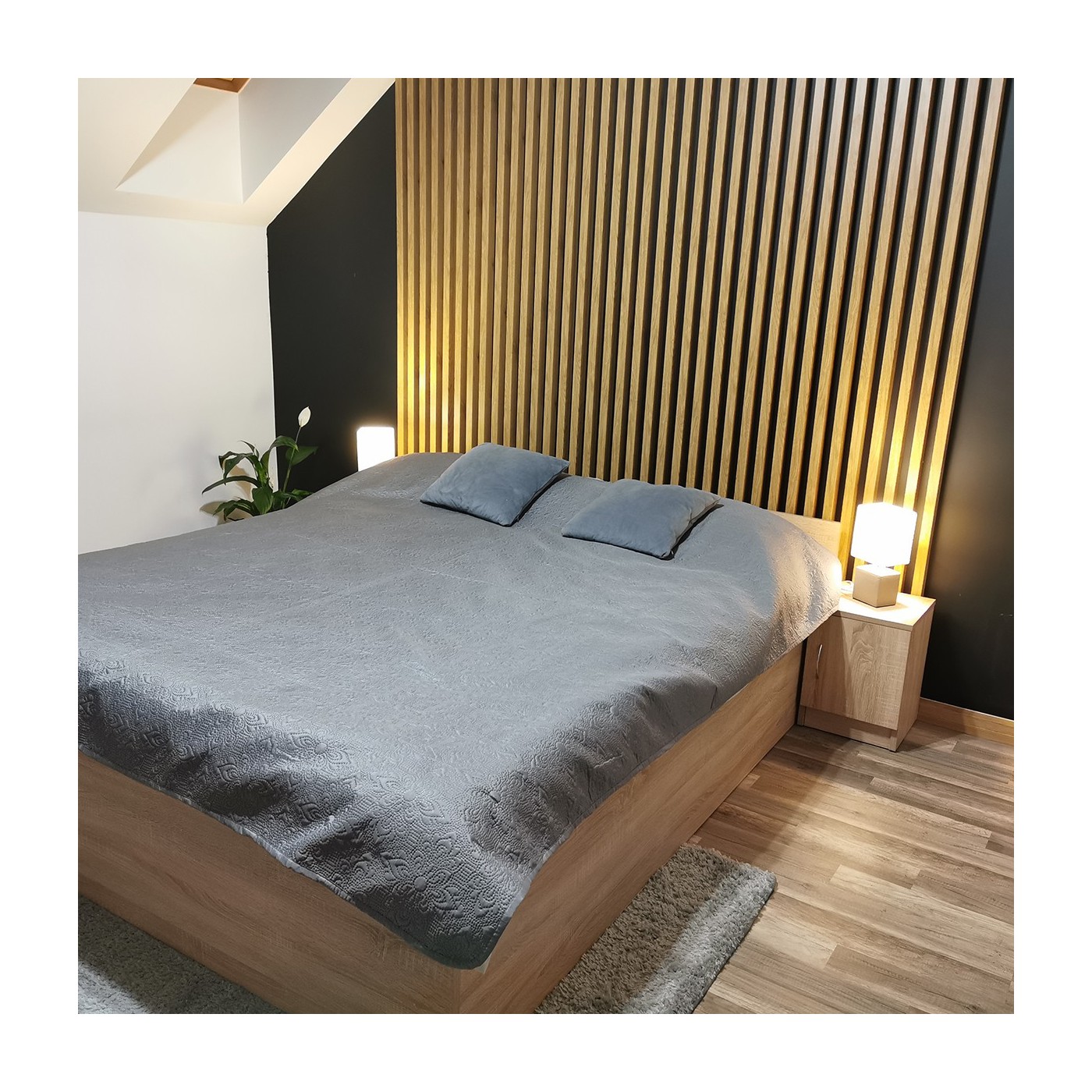 Panely 3D zlatým leskem ⭐ [60x60 cm] - lameo® shop