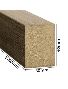 Lamelový dub jasan ⭐ [30x40 mm] - lameo® 2