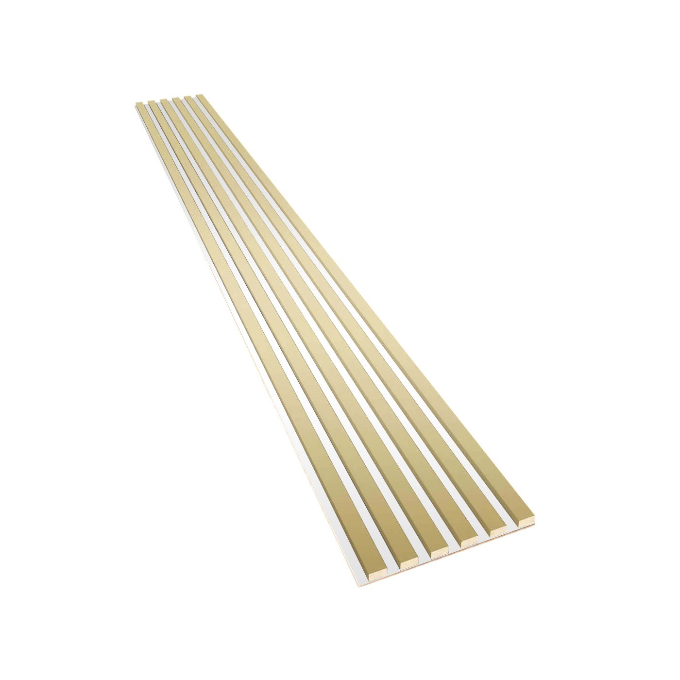 Lamely na panelu Zlatý lesk [30x275 cm] - lameo® shop