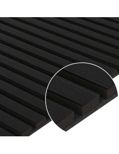 Panel Akustyczny na Filcu - Fornir Czarny Dąb - Lameo®