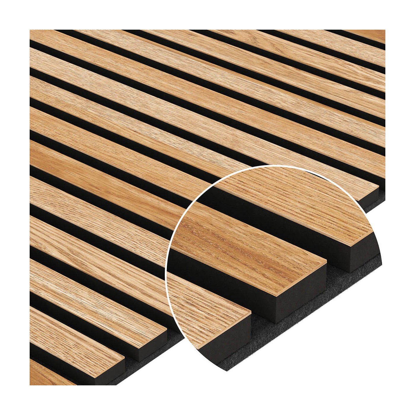 Dýhovaný 3D panel - Dub [60x60cm] ⭐ - Lameo® shop