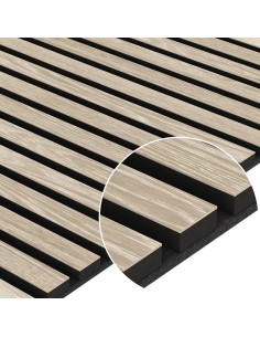 Dýhovaný 3D panel - Bělený Dub [60x60cm] ⭐ - Lameo® shop 2