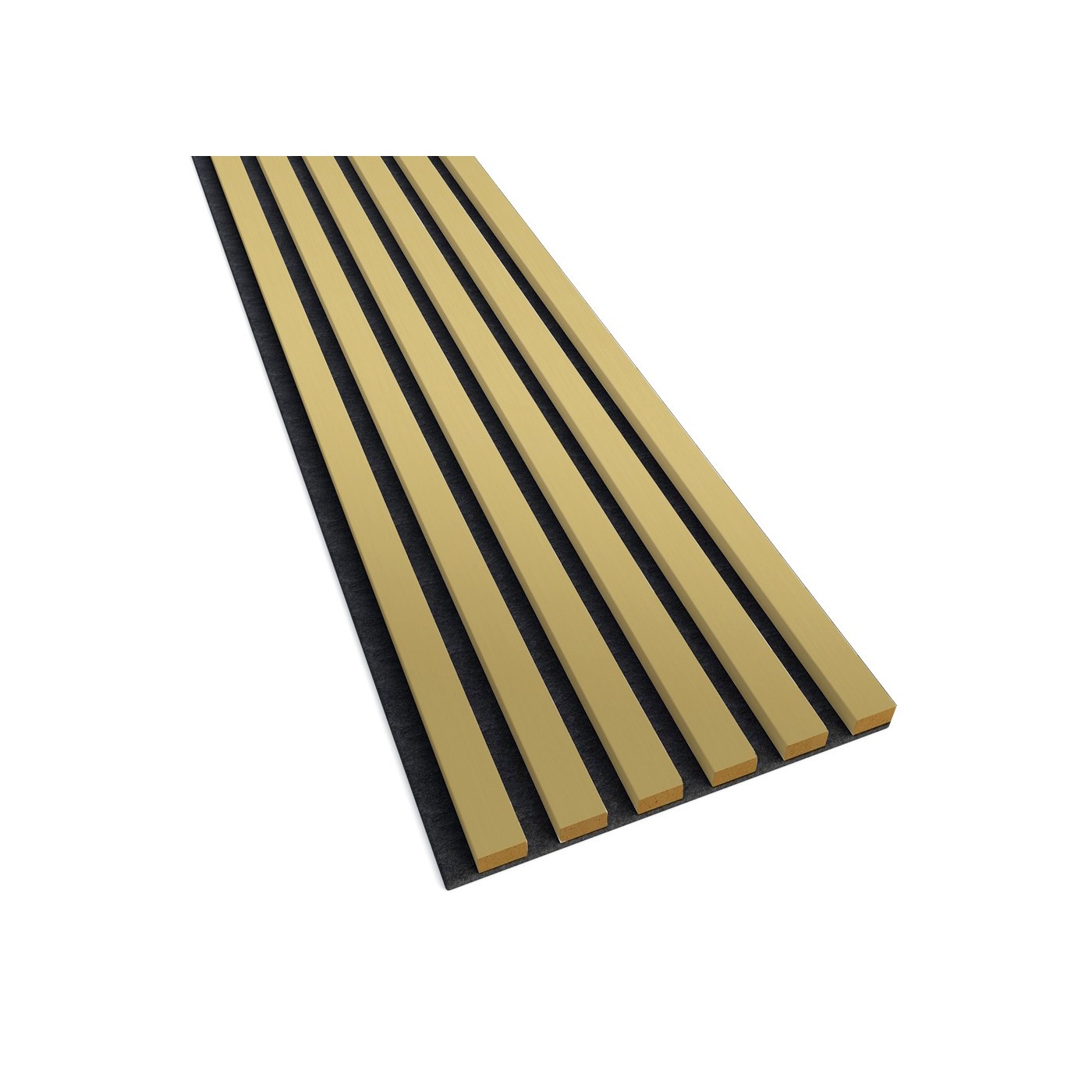 Lamely na plsti Lesk zlatý [30x275 cm] - lameo®