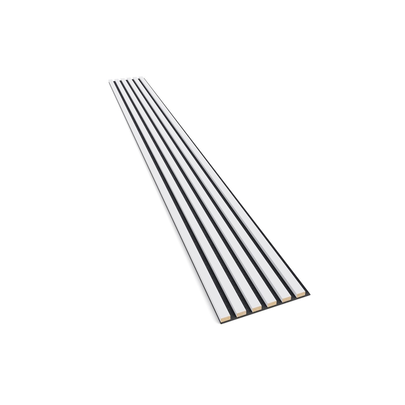 Lamely na plsti bílé matné [30x275 cm] - lameo®