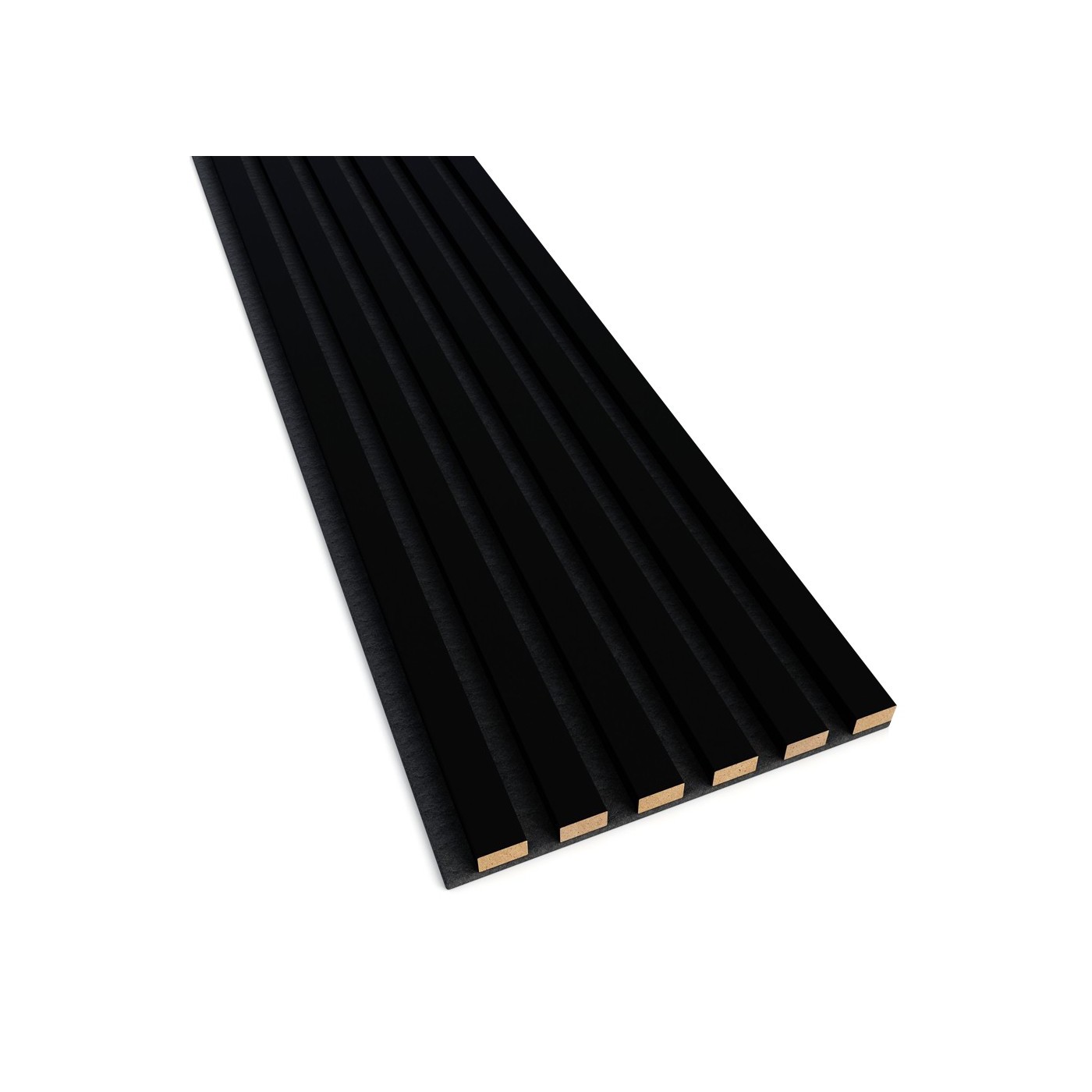 Lamely na plsti Černá matná [30x275 cm] - lameo®