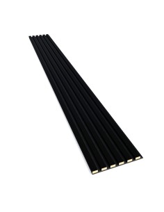 Lamely na plsti Černá matná [30x275 cm] - lameo®