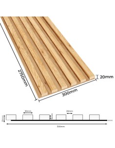Latě na dubové desce [30x275] - oficiální stránky obchodu lameo® 2