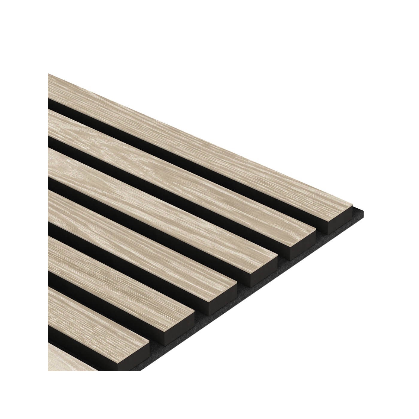 Dýhovaný akustický panel - bělený dub [60x240cm] ⭐ - Lameo® shop