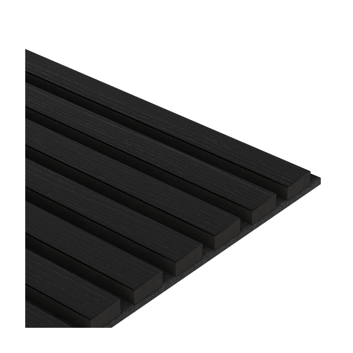 Dýhovaný akustický panel - černý dub [60x240cm] ⭐ - Lameo® shop
