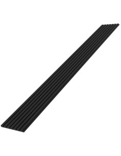 Dýhovaný akustický panel - černý dub [60x240cm] ⭐ - Lameo® shop