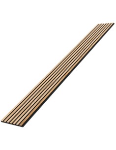 Dýhovaný akustický panel - dub [60x240cm] ⭐ - Lameo® shop
