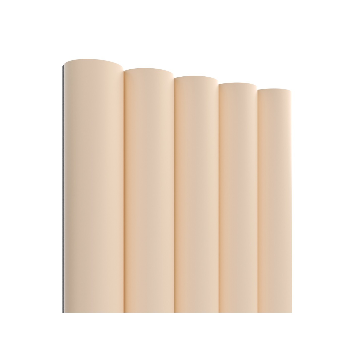 Rýhovany MDF panel - Béžová