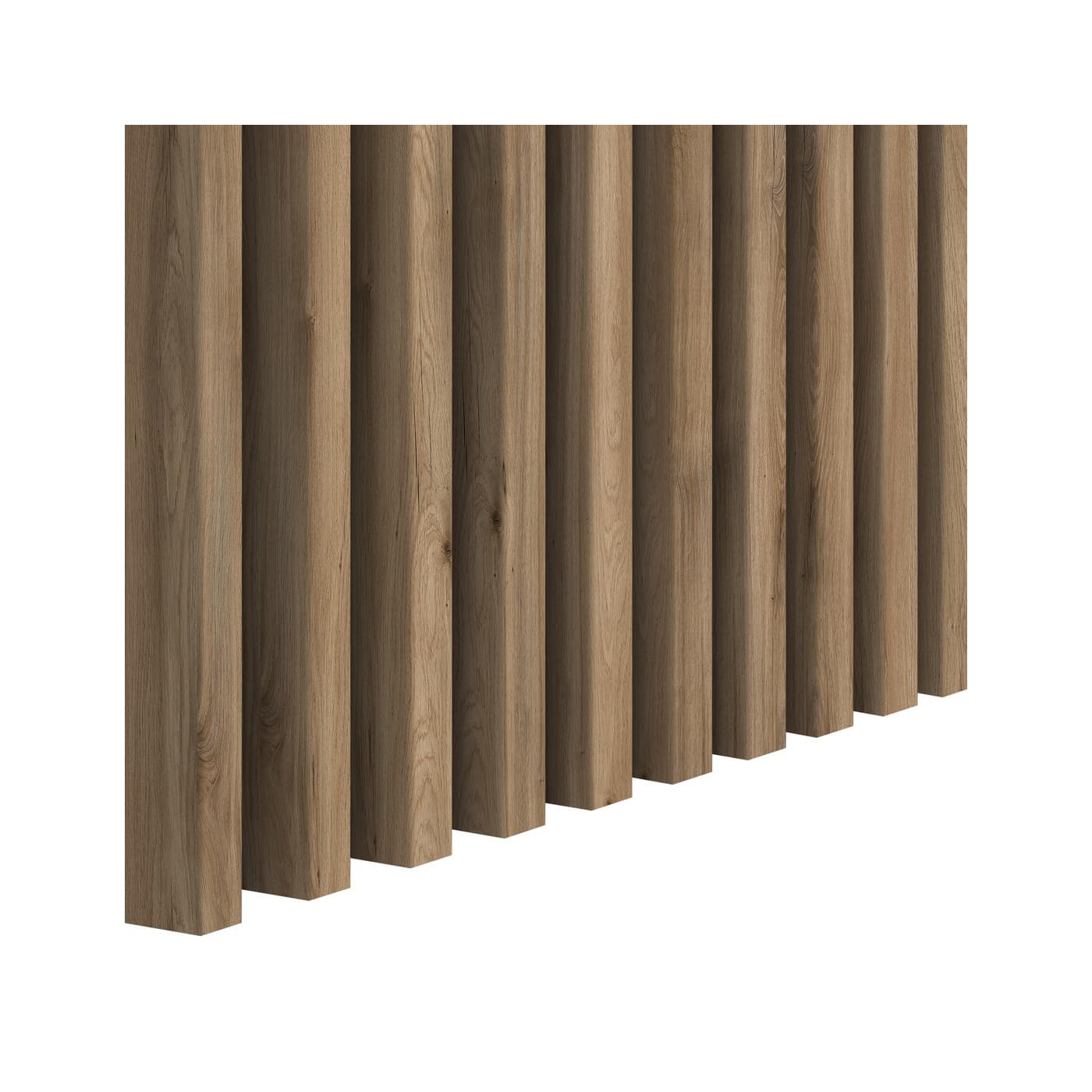 Lamely na zeď - Tmavý dub [16x30]