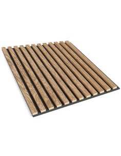 3D panely dubová dýha ⭐ [60x60 cm] - lameo®