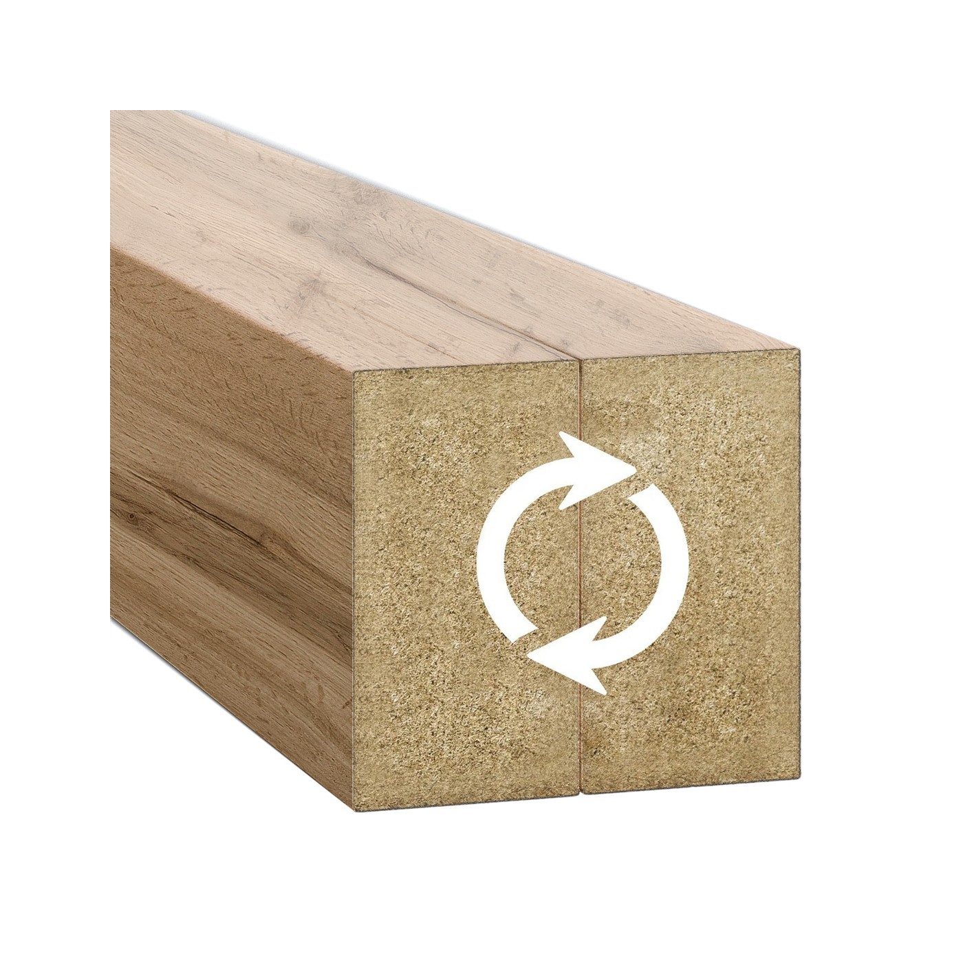 Lamelová stěna na míru - dub wotan [30x60]