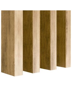 Stěnové latě - přírodní dub [30x60]