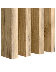 Stěnové latě - dub wotan [30x60]