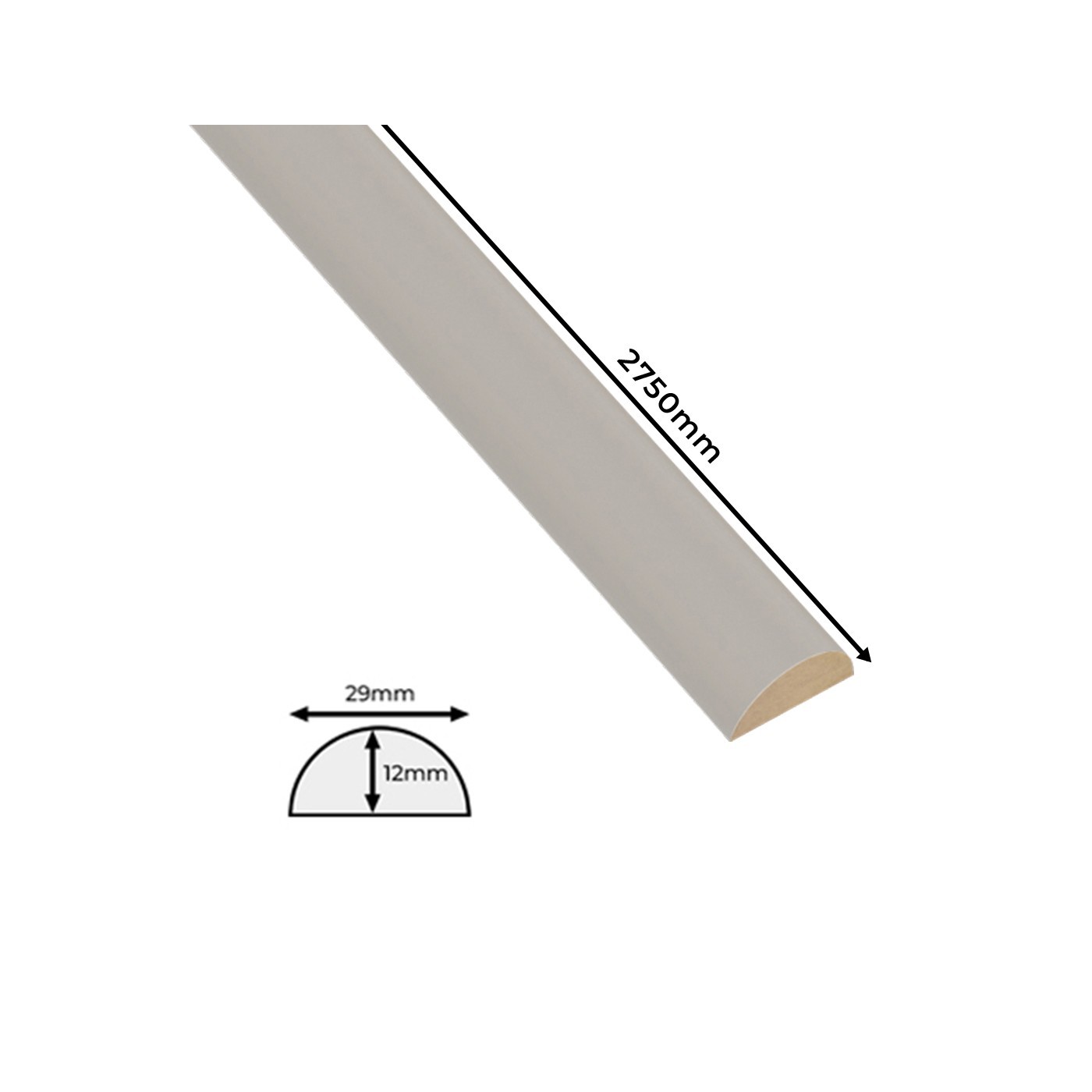 Dekorativní police z MDF - Kašmír