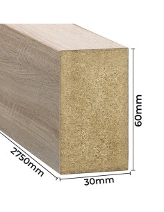 Stěnové latě - dub sonoma [30x60]