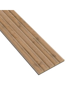 Rýhovany MDF panel - Dub wotan