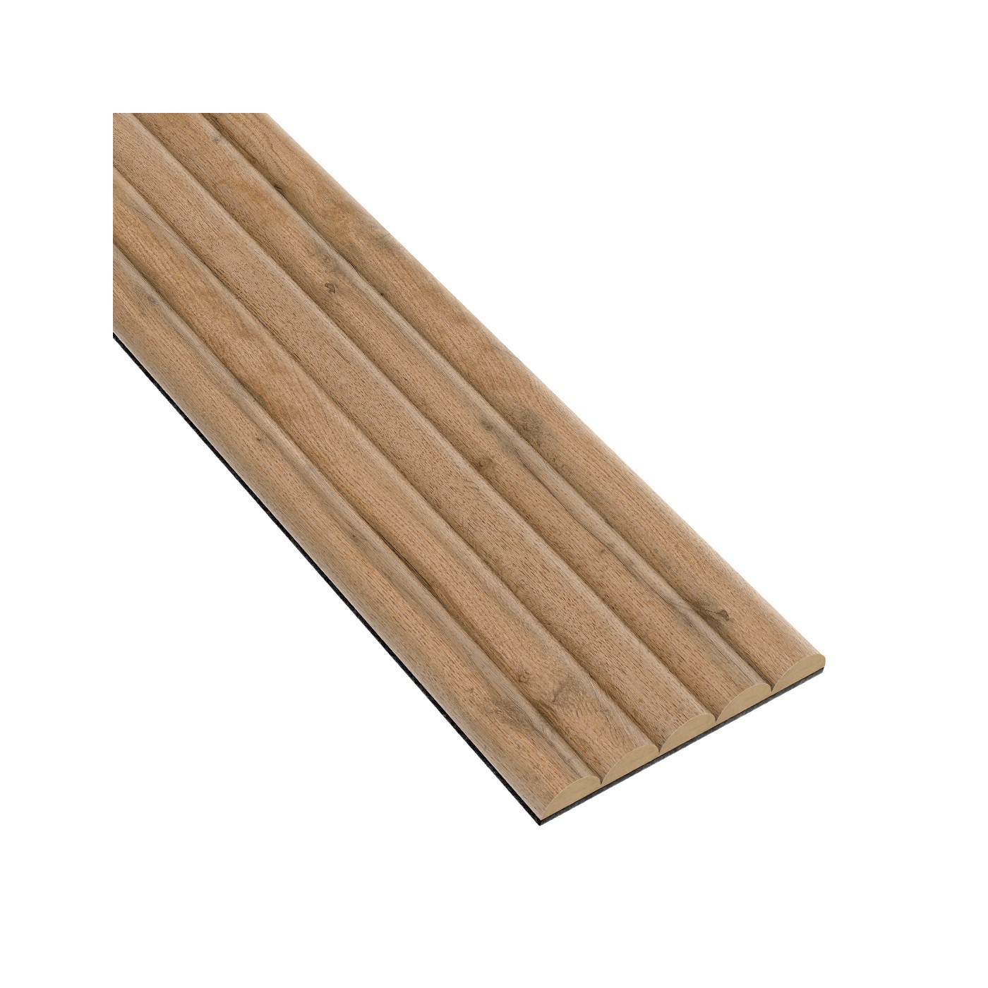 Rýhovany MDF panel - Dub wotan