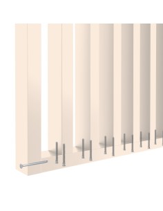 Lamelová stěna na míru - Béžová [30x60] 2