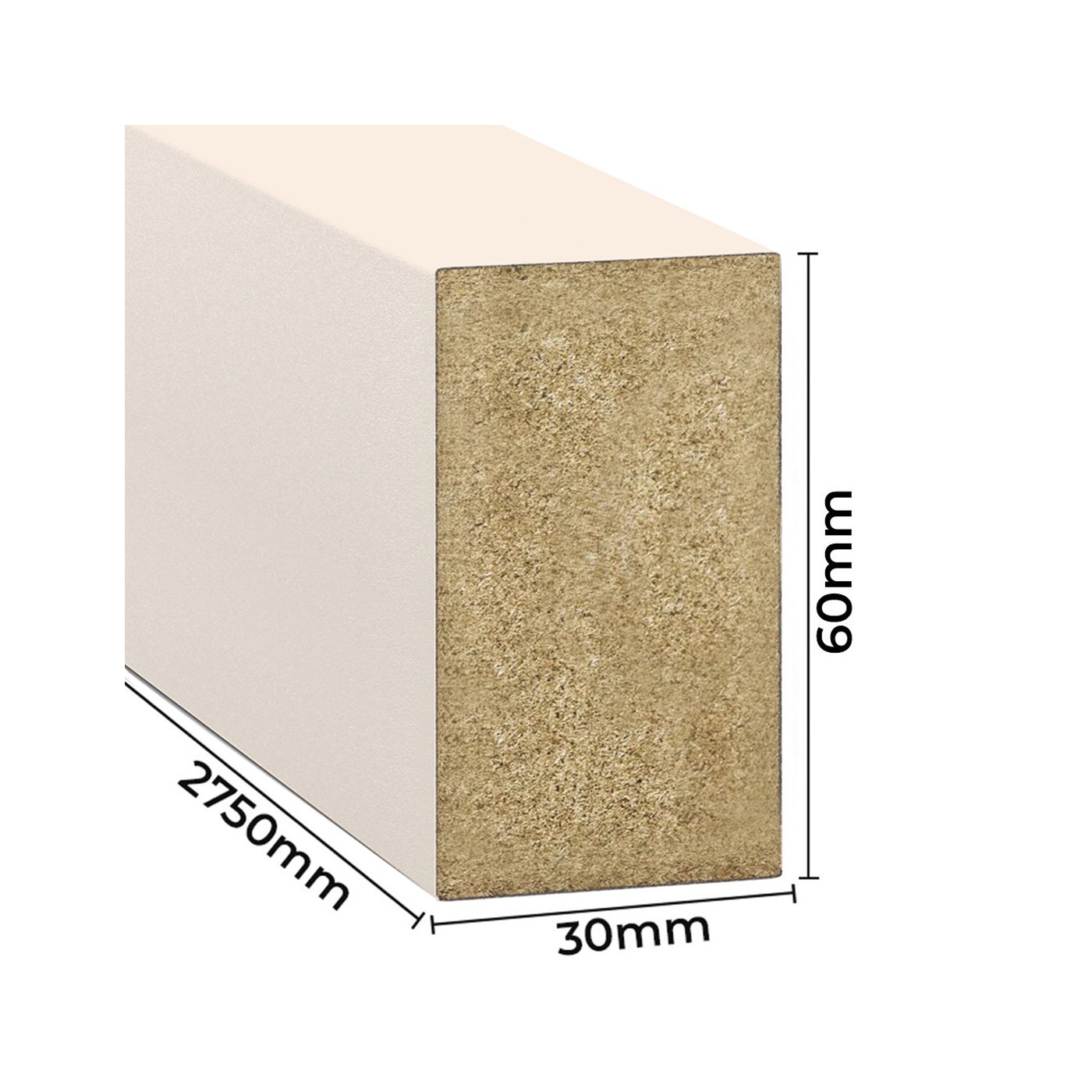 Stěnové lamely - Béžová [30x60]