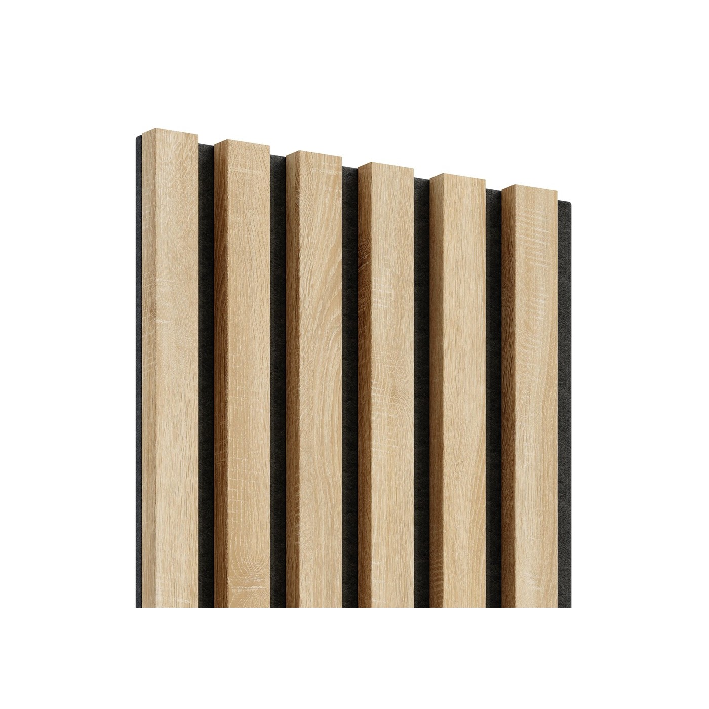 Lamele na filcu drewniane