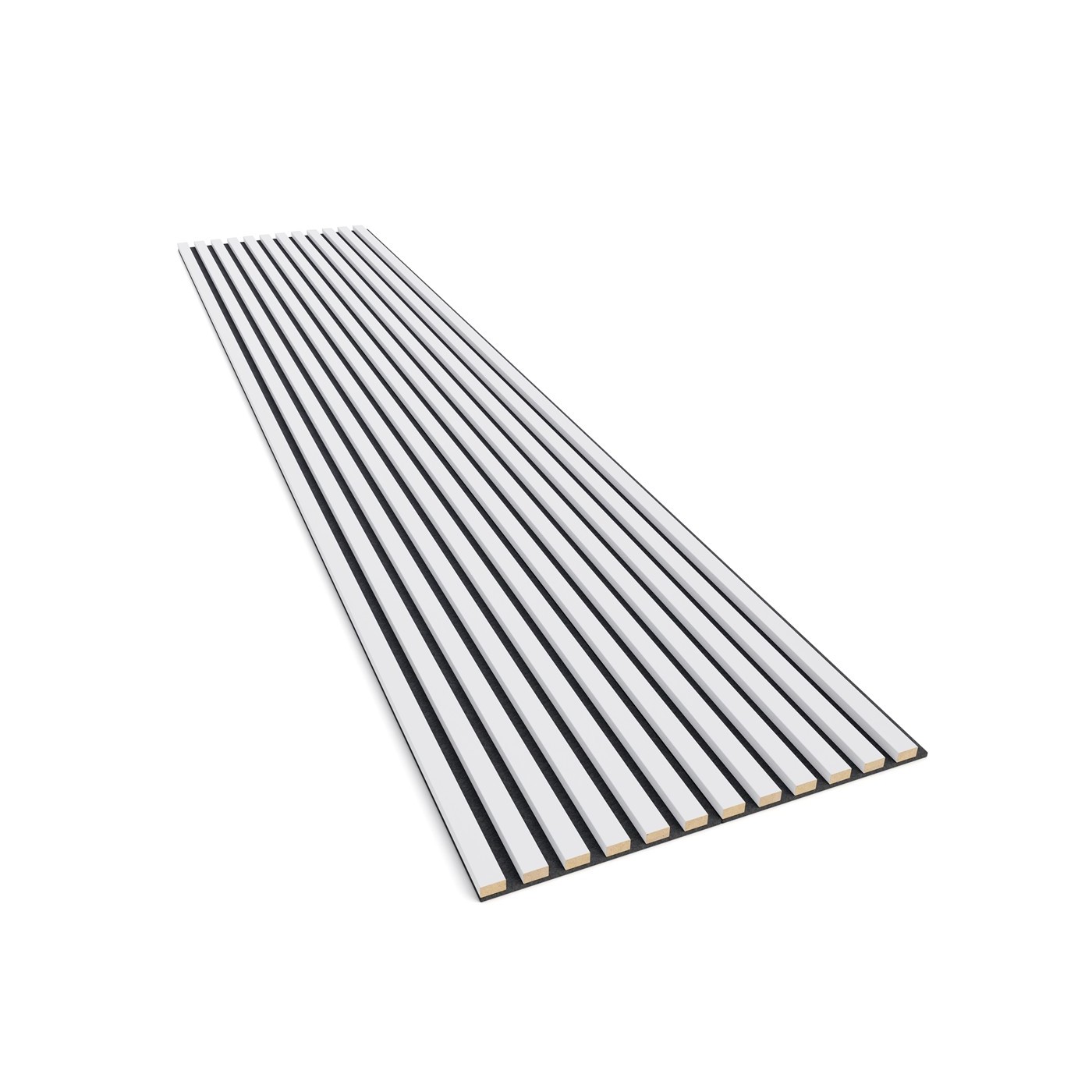 Lamele na filcu - biały