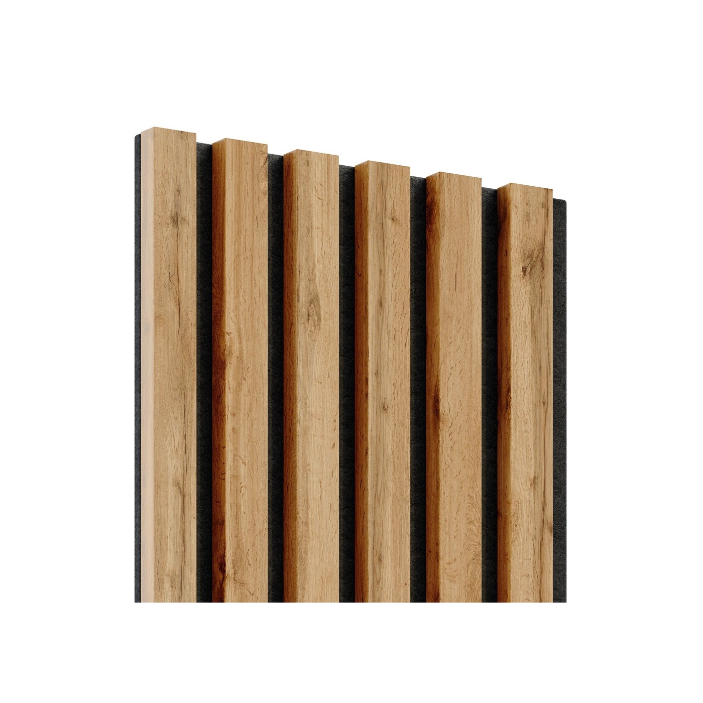 Lamele akustyczne drewniane dąb