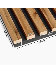 3D panely Dub wotan ⭐ [60x60 cm] - lameo® 2